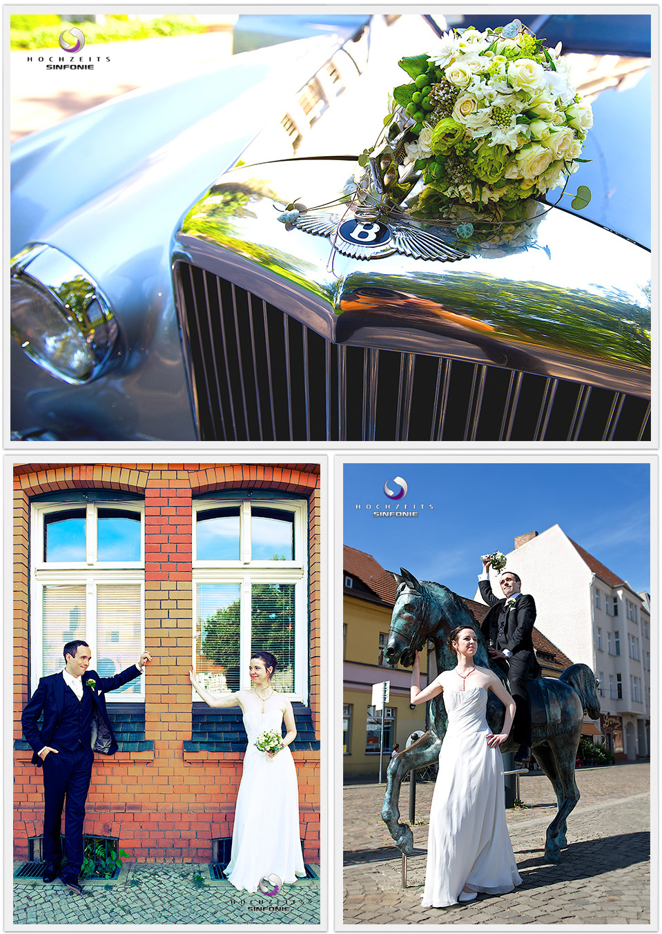 Glamourhochzeit